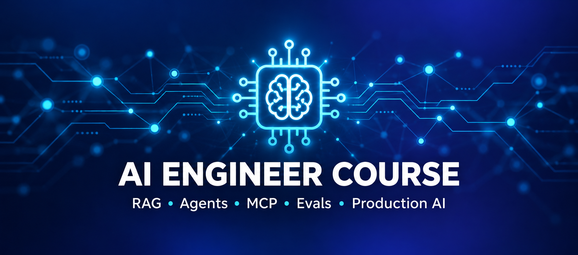 AI Engineer Course | RAG, Agents, MCP, Evals & Production AI